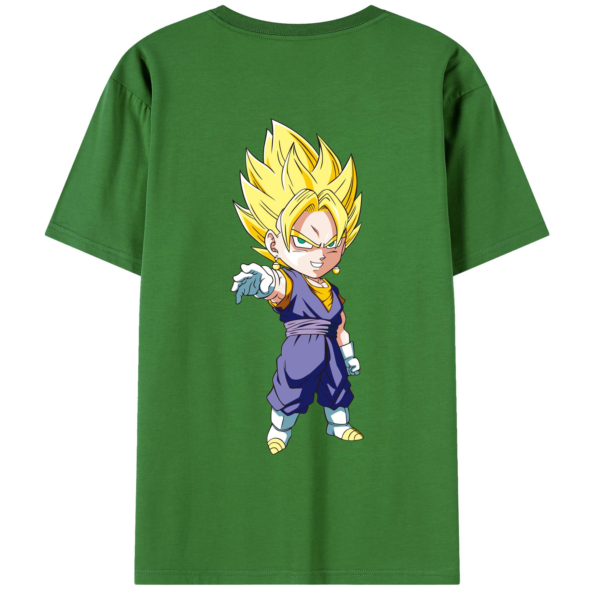 （画像用） ドラゴンボール ベジット DRAGON BALL Vegetto レディース半袖Tシャツ(バックプリント)